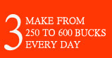 Make 600 Dollars a day from home